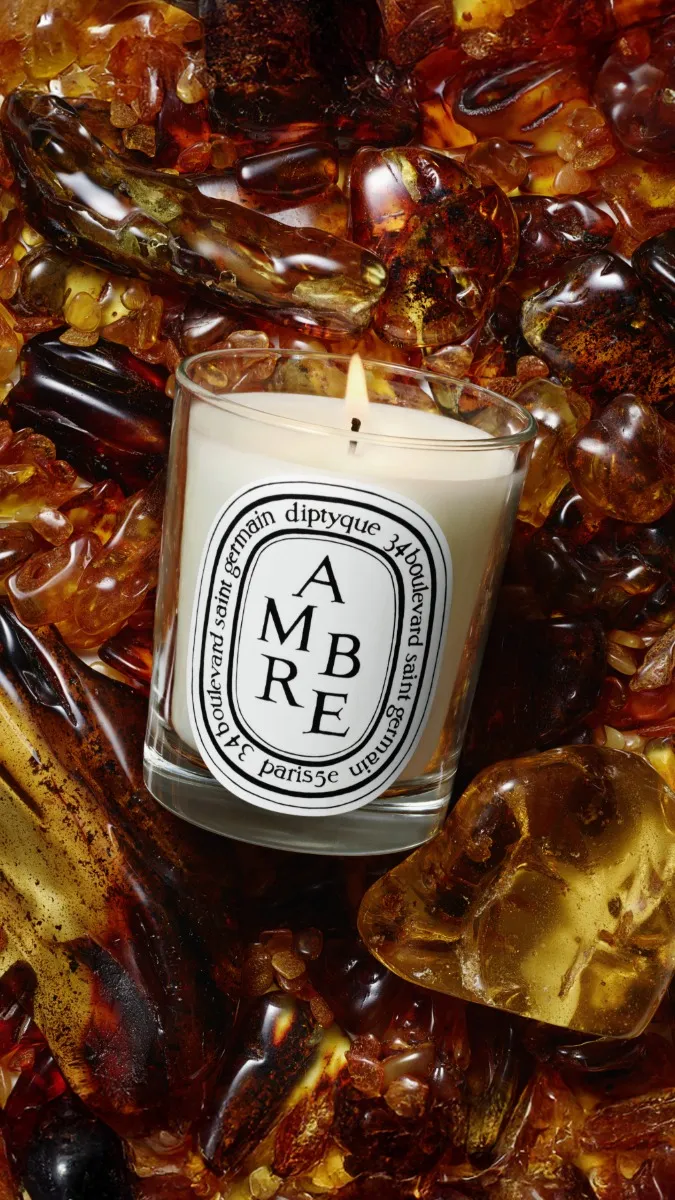 Ambre (Amber) - Small Candle - Image 3