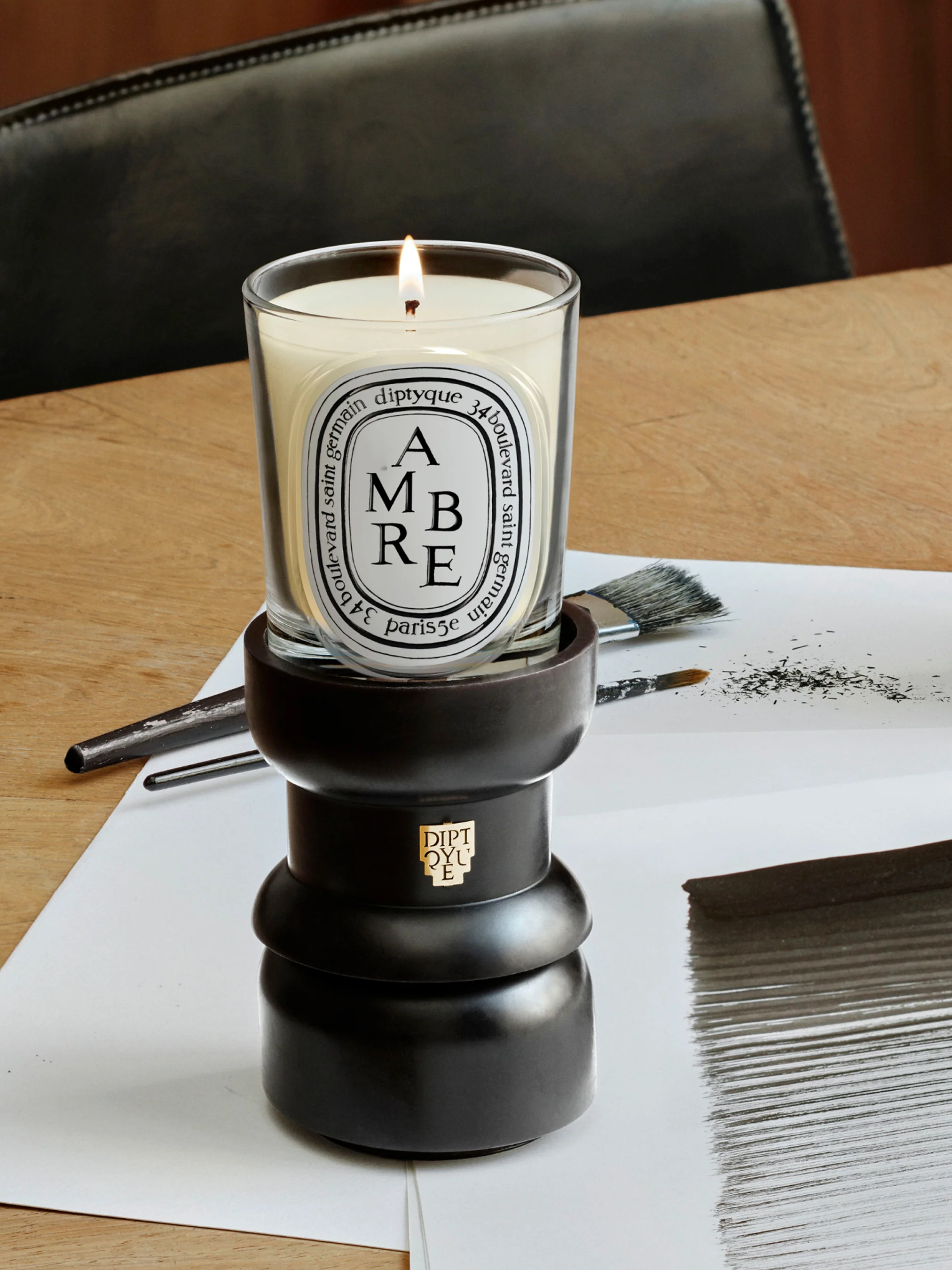 Small chess candle holder - For classic candles - Image 5